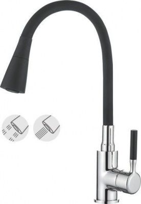 Смеситель для кухни с гибким изливом Ledeme L4199B-2