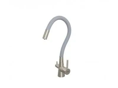 Смеситель для кухни под фильтр с гибким изливом Ledeme L4955A-9