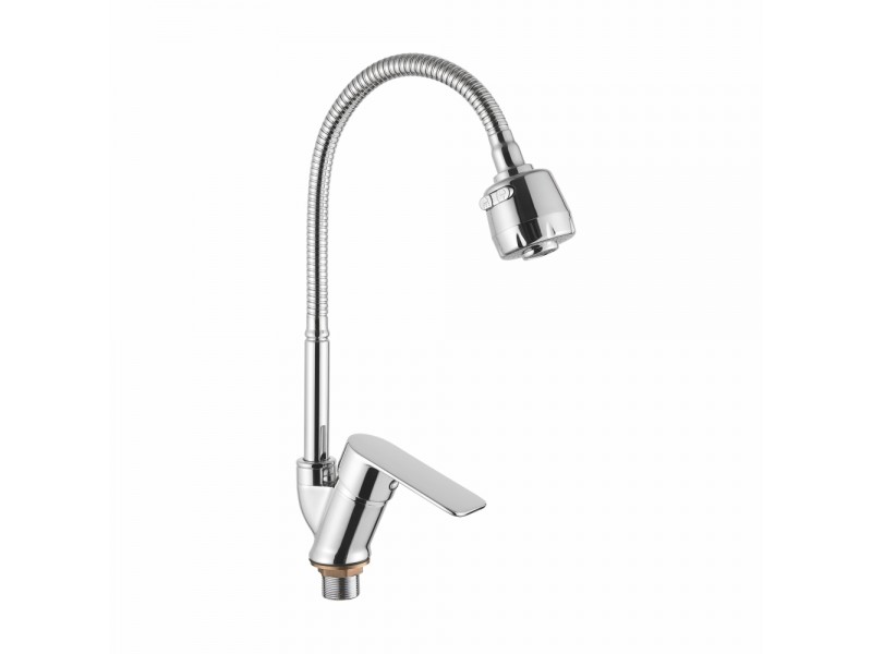 Смеситель для кухни с гибким изливом Loffrey LF84327