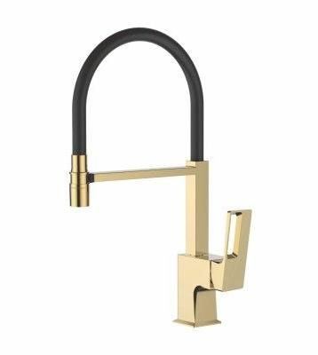 Смеситель для кухни с гибким изливом Ledeme L4092G-2