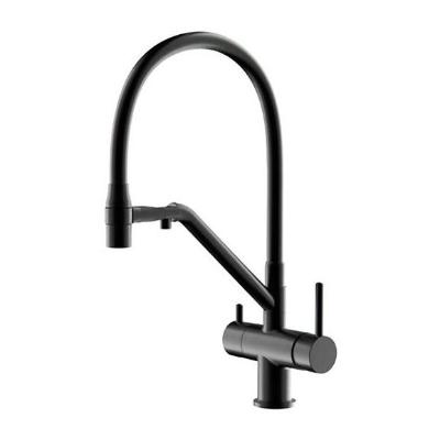 Смеситель для кухни под фильтр с гибким изливом Gappo G4398-86