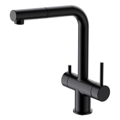 Смеситель для кухни с выдвижным изливом Gappo G4397-76