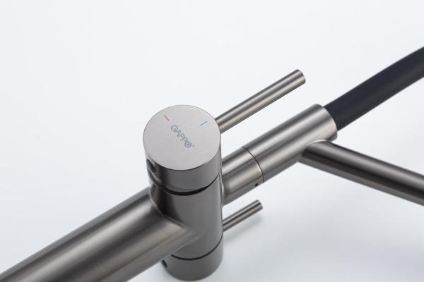 Смеситель для кухни под фильтр с гибким изливом Gappo G4399-89 — изображение 3