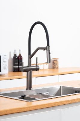 Смеситель для кухни под фильтр с гибким изливом Gappo G4399-89 — изображение 5